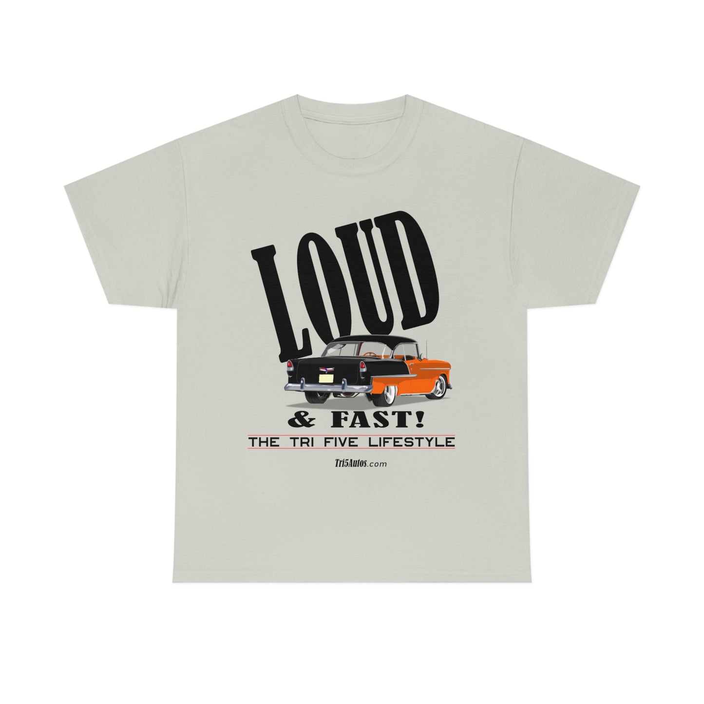 55 LOUD and Fast Unisex Heavy Cotton Tee
