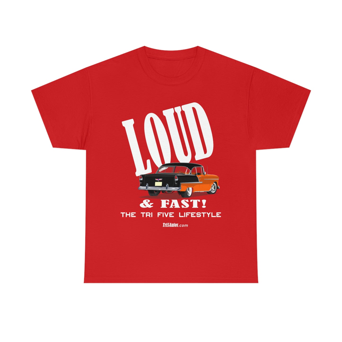 55 LOUD and Fast Unisex Heavy Cotton Tee