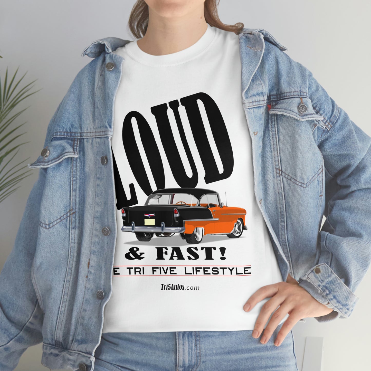 55 LOUD and Fast Unisex Heavy Cotton Tee