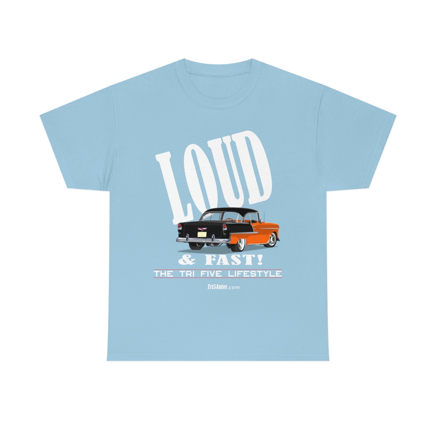 55 LOUD and Fast Unisex Heavy Cotton Tee