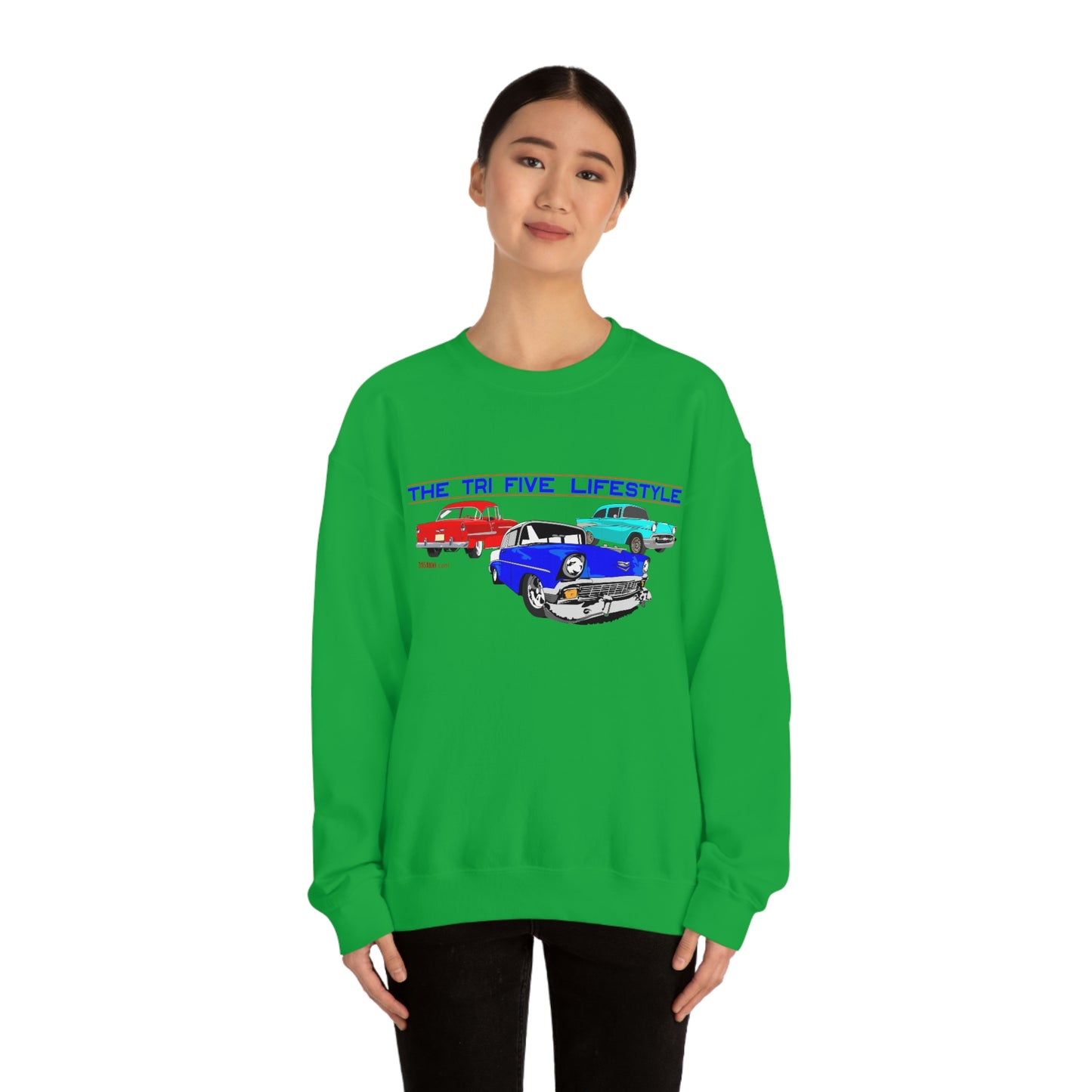 The Tri Five Lifestyle - Unisex Heavy Blend™ Crewneck Sweatshirt