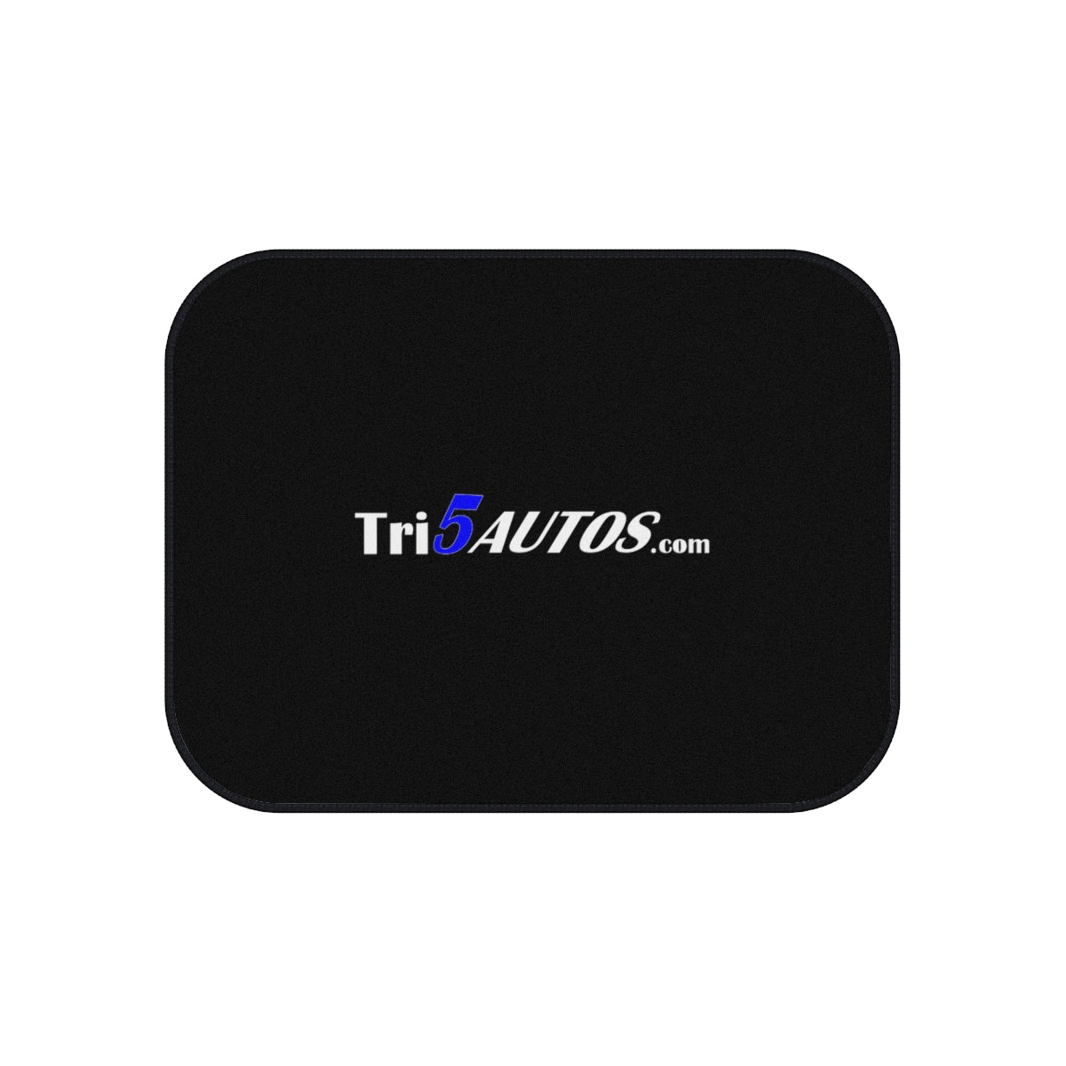 Rear Car Mats (2x Rear) Blue Logo
