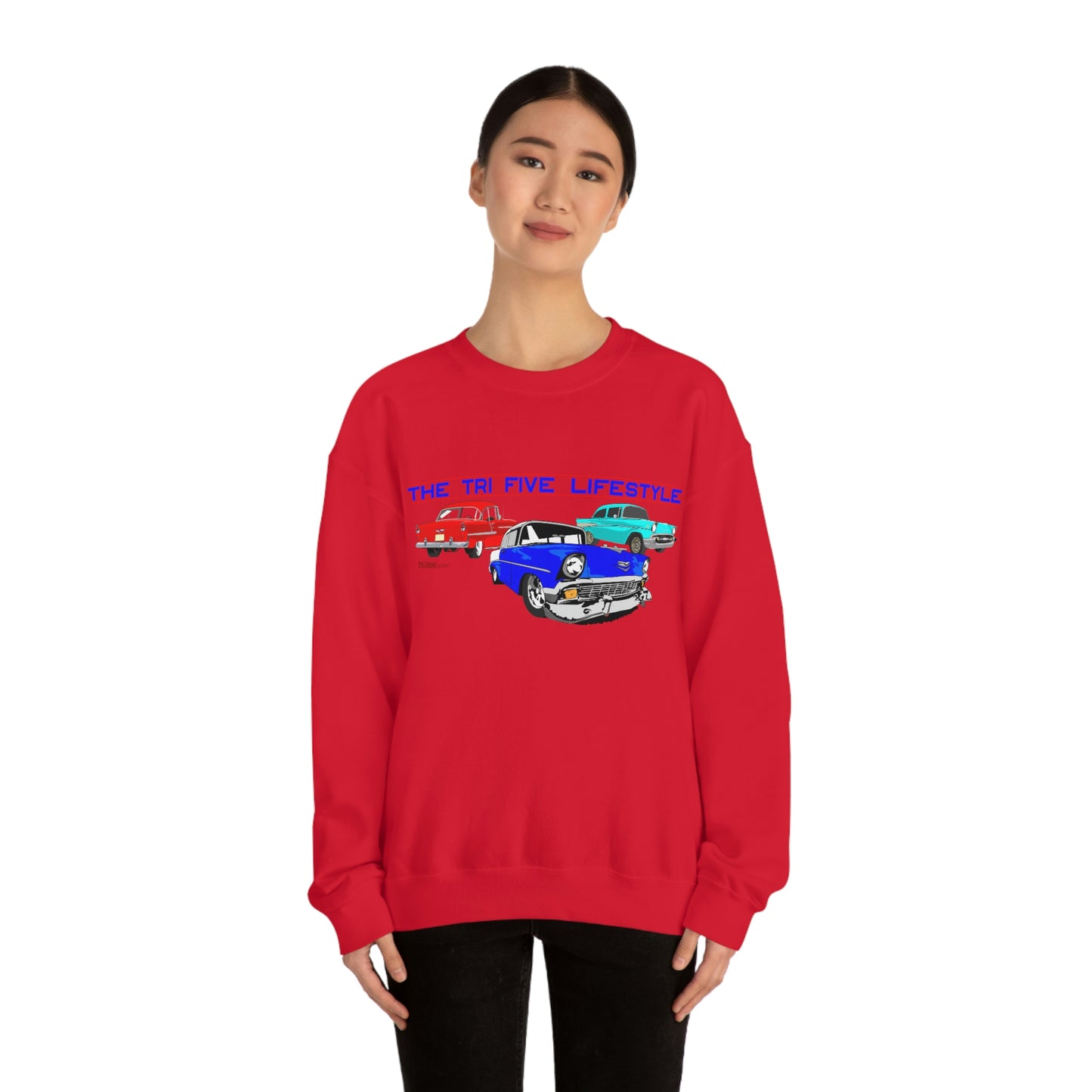 The Tri Five Lifestyle - Unisex Heavy Blend™ Crewneck Sweatshirt