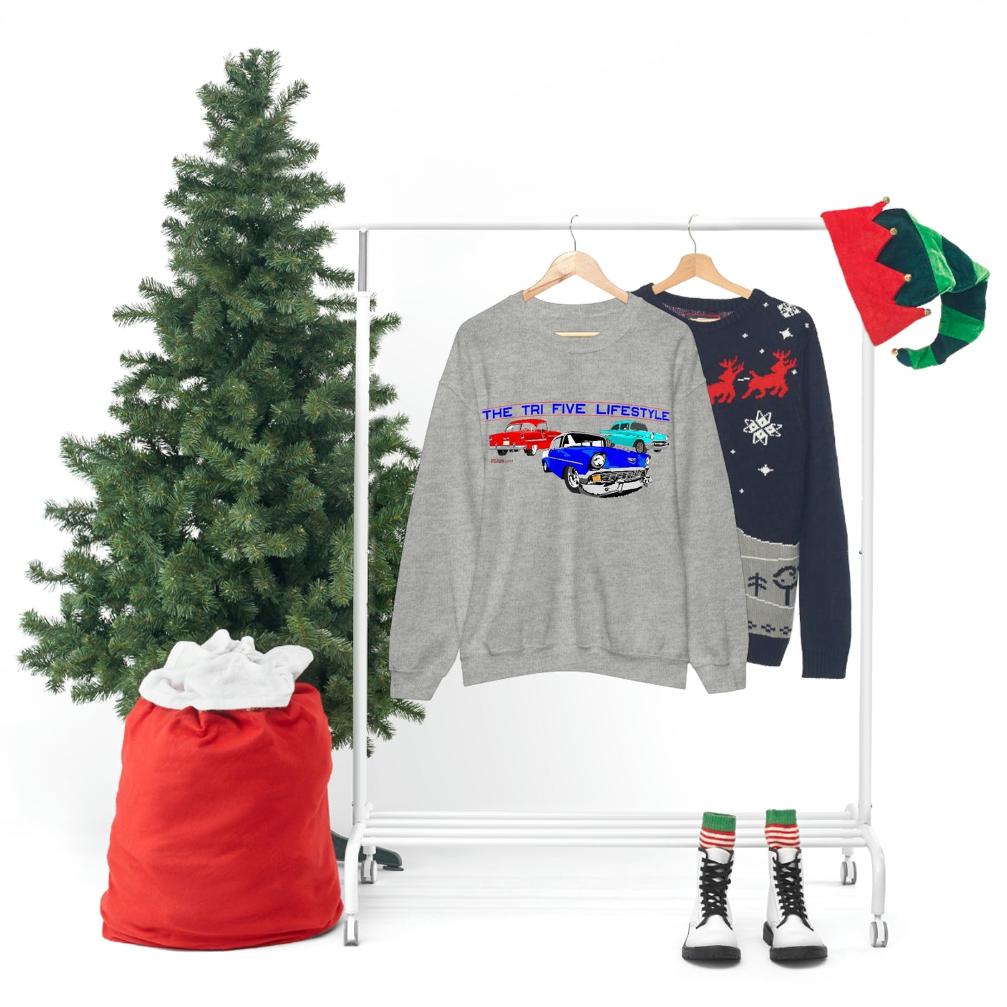 The Tri Five Lifestyle - Unisex Heavy Blend™ Crewneck Sweatshirt