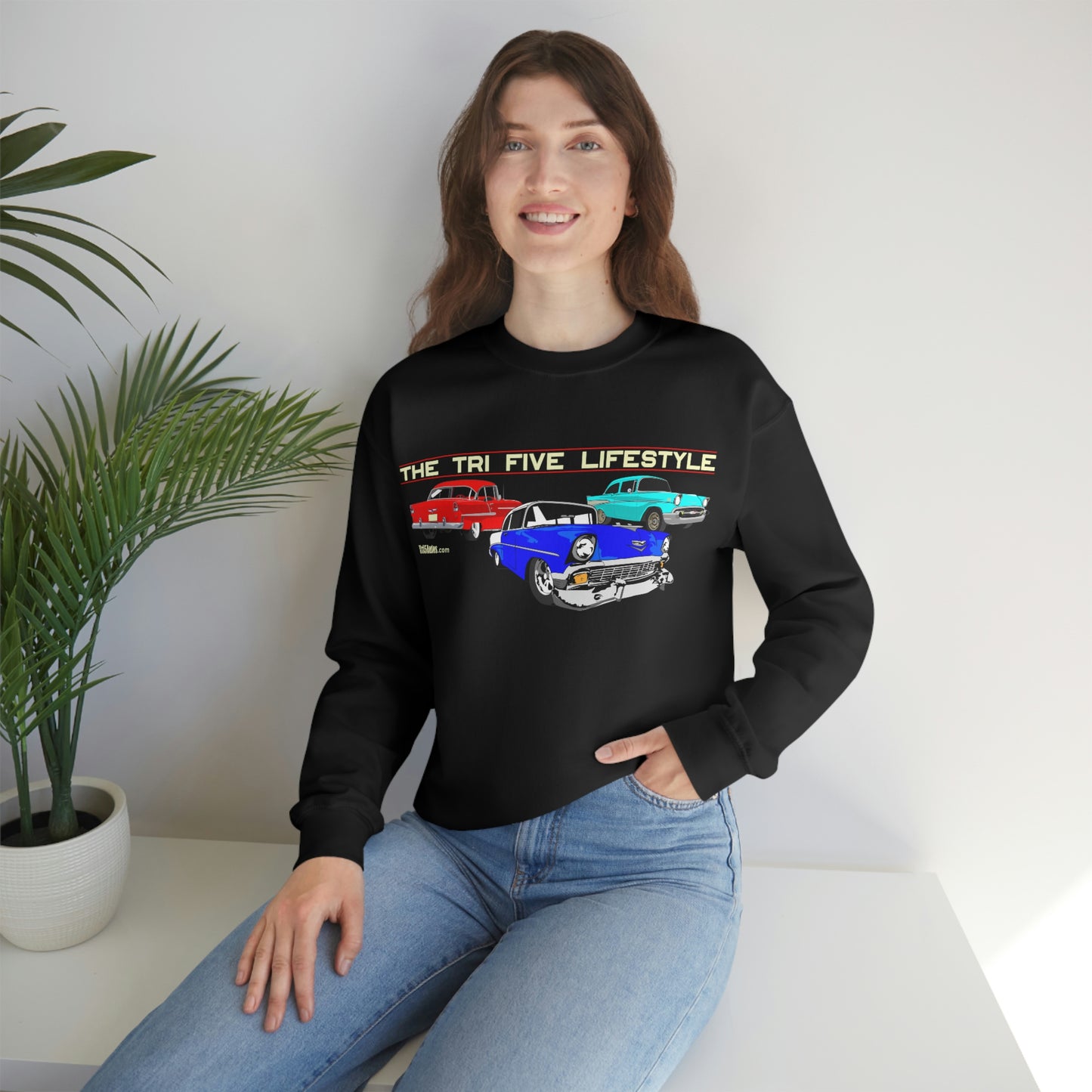 The Tri Five Lifestyle - Unisex Heavy Blend™ Crewneck Sweatshirt