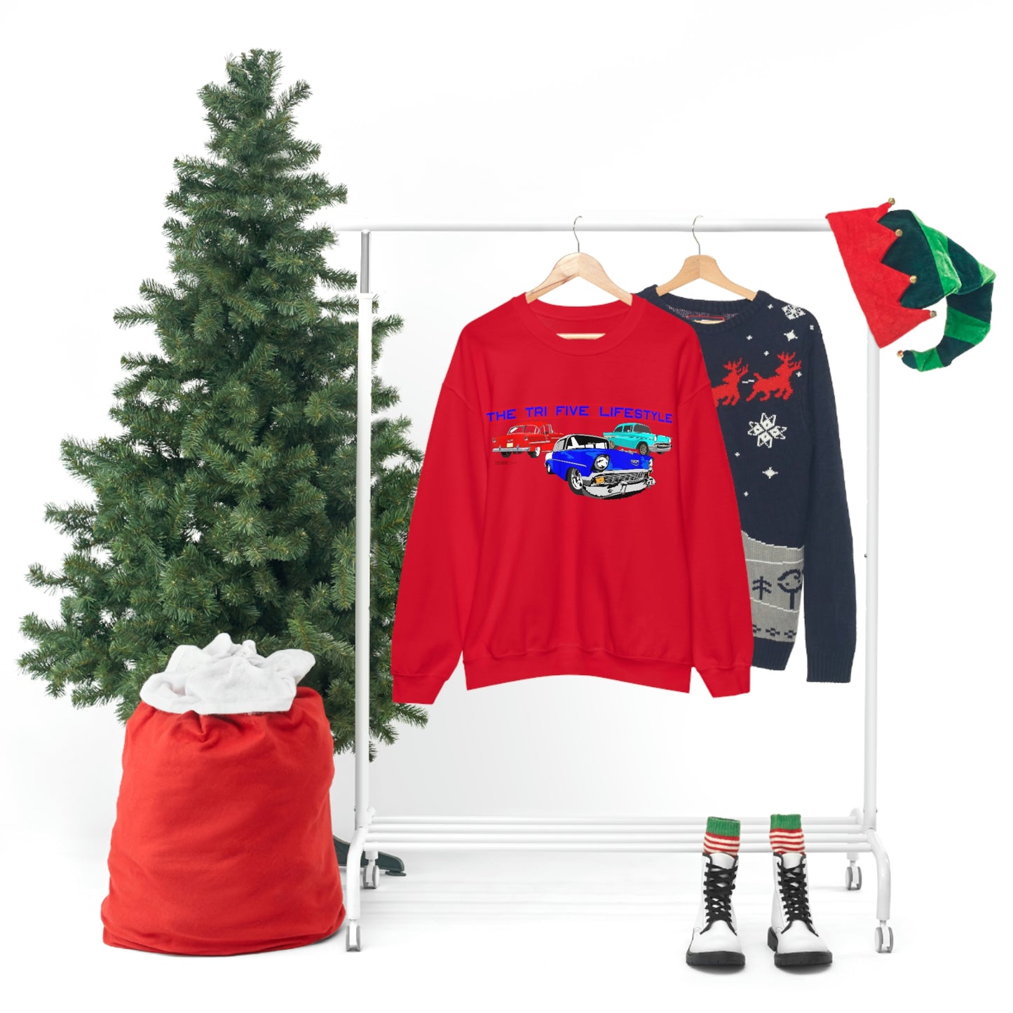 The Tri Five Lifestyle - Unisex Heavy Blend™ Crewneck Sweatshirt