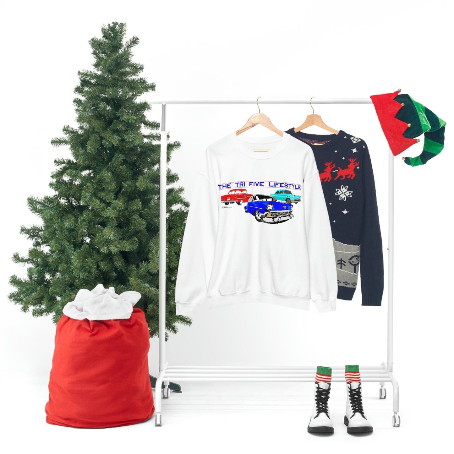 The Tri Five Lifestyle - Unisex Heavy Blend™ Crewneck Sweatshirt