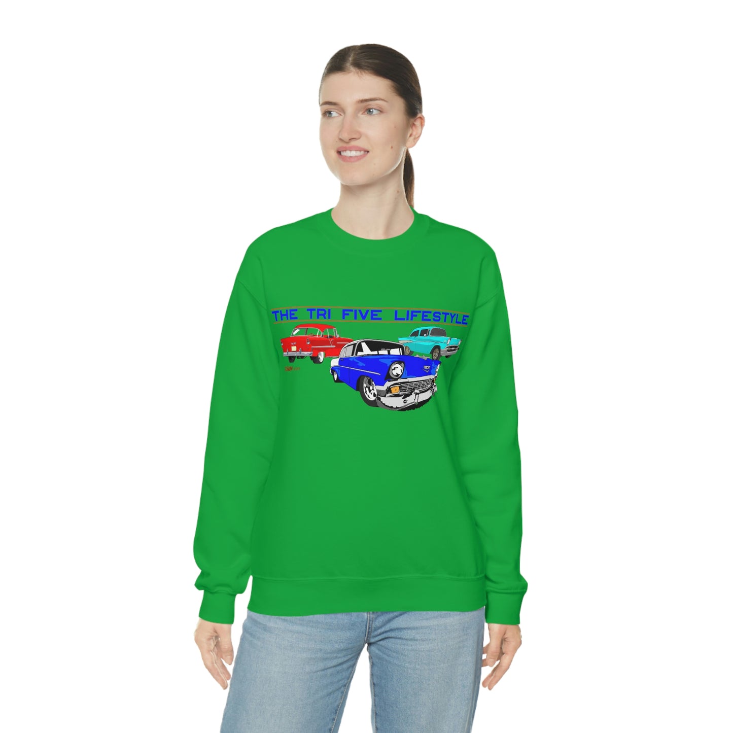 The Tri Five Lifestyle - Unisex Heavy Blend™ Crewneck Sweatshirt