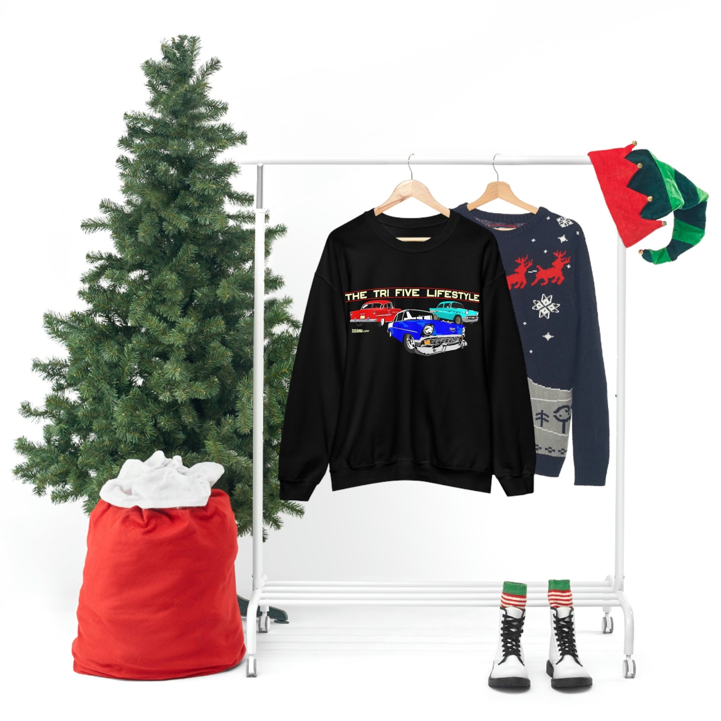 The Tri Five Lifestyle - Unisex Heavy Blend™ Crewneck Sweatshirt