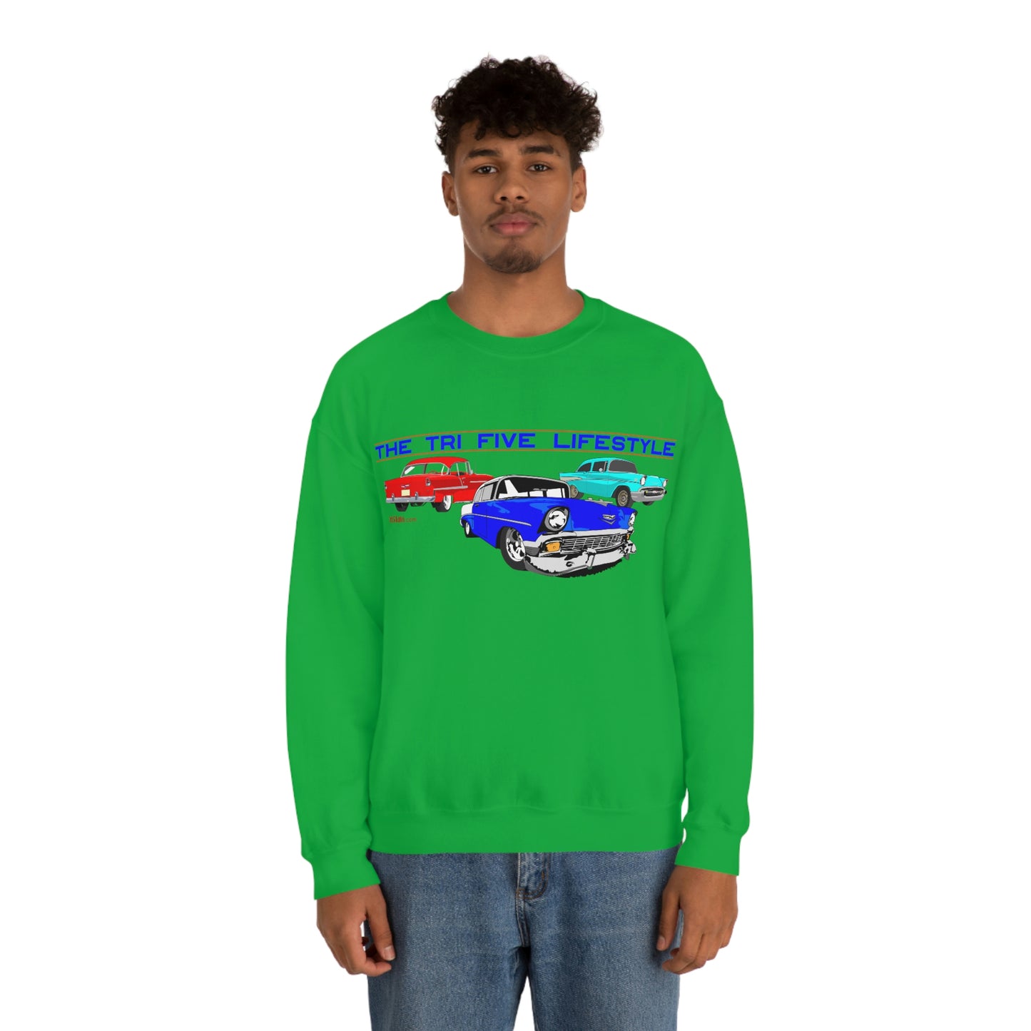 The Tri Five Lifestyle - Unisex Heavy Blend™ Crewneck Sweatshirt
