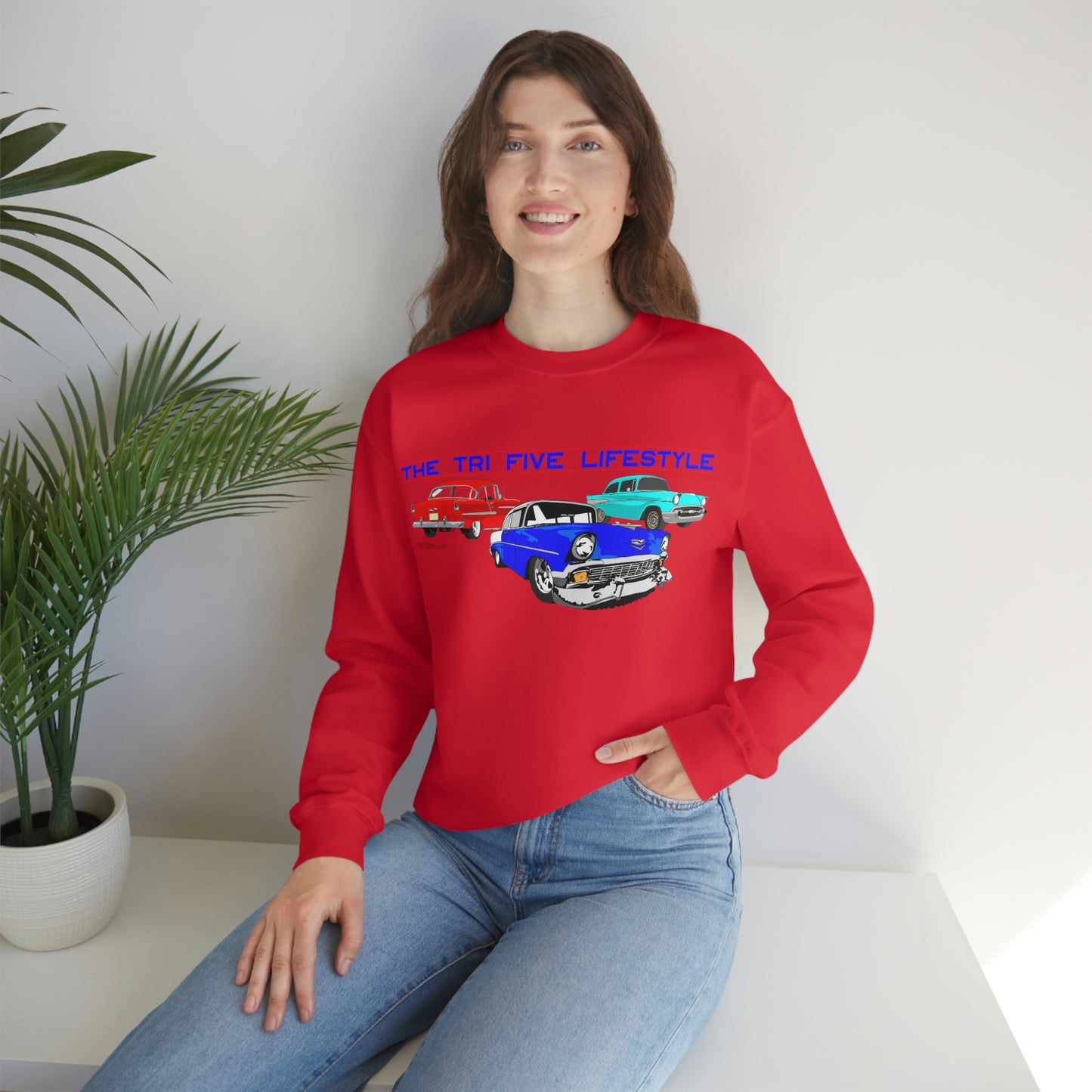 The Tri Five Lifestyle - Unisex Heavy Blend™ Crewneck Sweatshirt