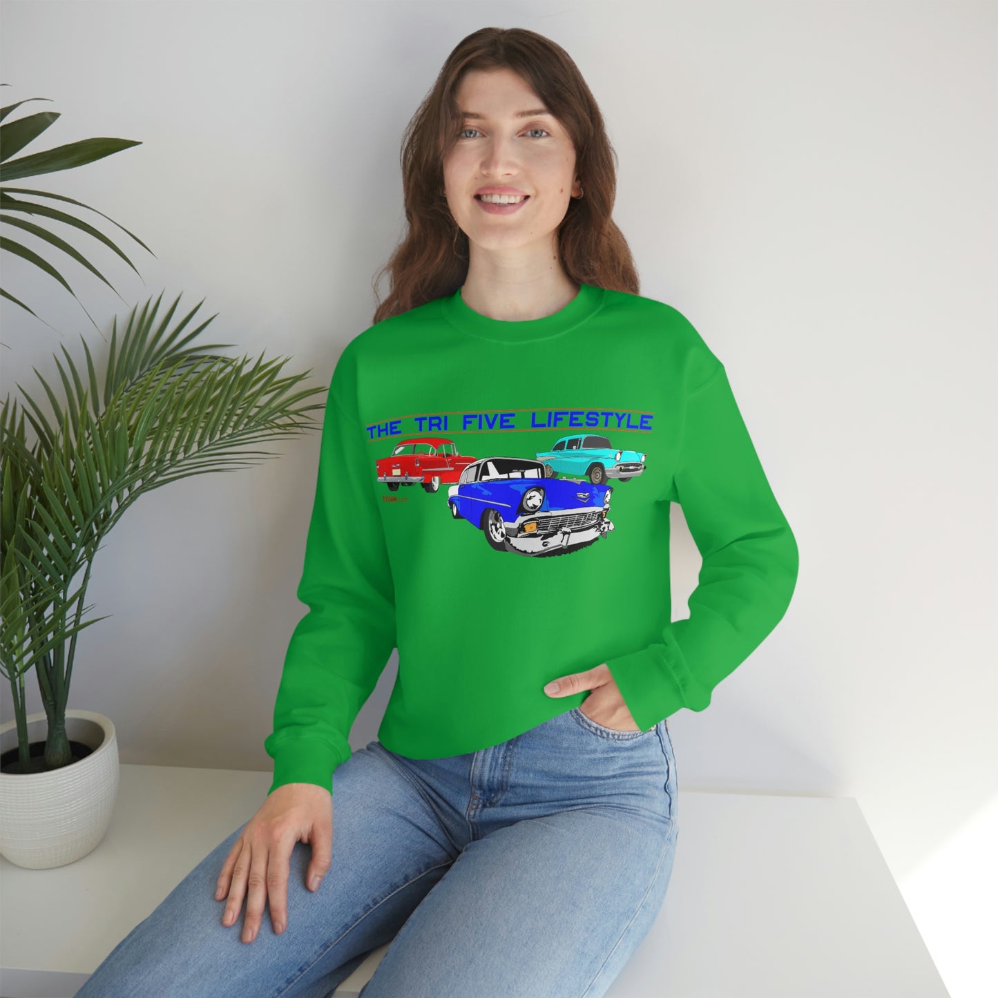 The Tri Five Lifestyle - Unisex Heavy Blend™ Crewneck Sweatshirt