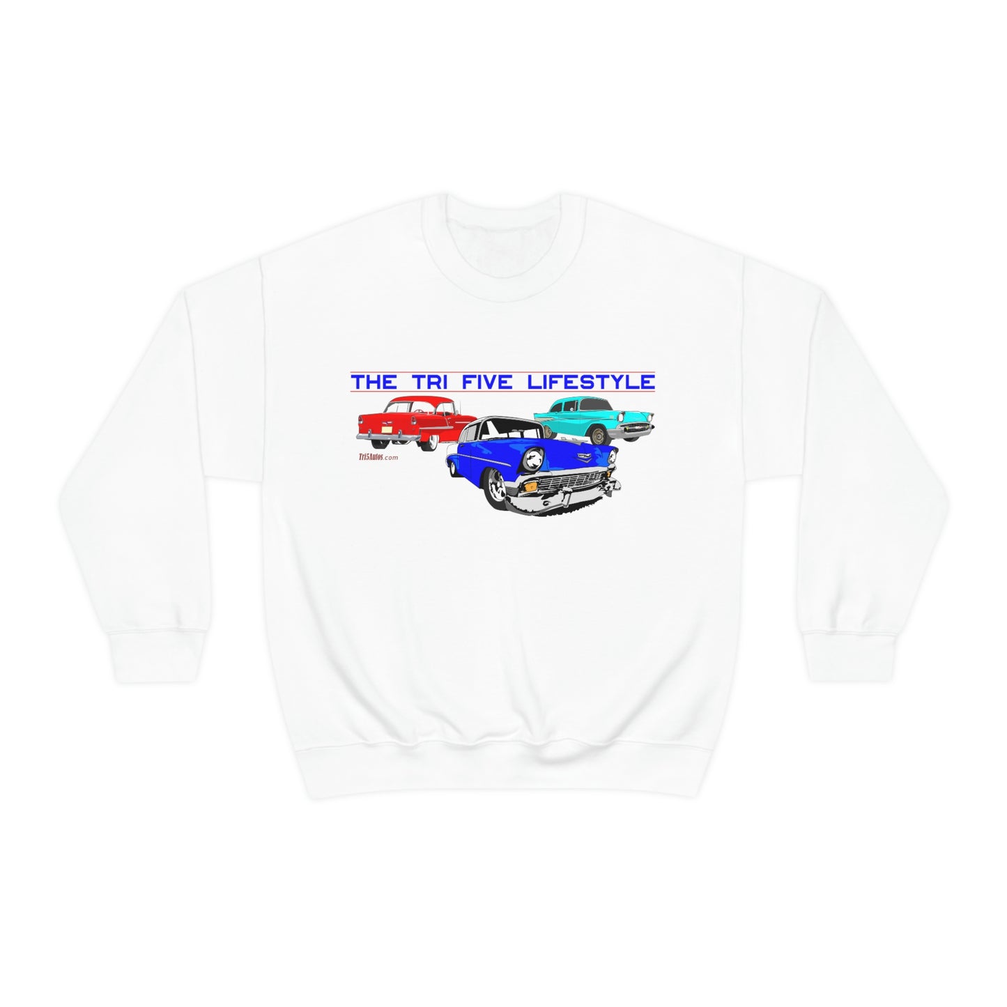 The Tri Five Lifestyle - Unisex Heavy Blend™ Crewneck Sweatshirt
