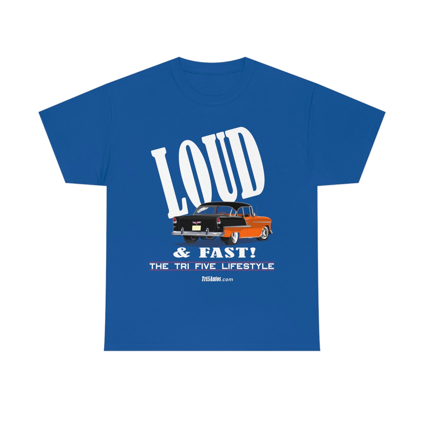 55 LOUD and Fast Unisex Heavy Cotton Tee
