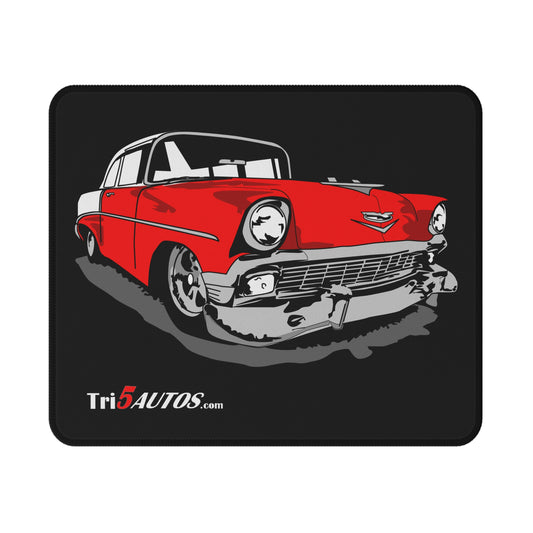 1956 Red Tri-Five Favorite - Non-Slip Mouse Pads