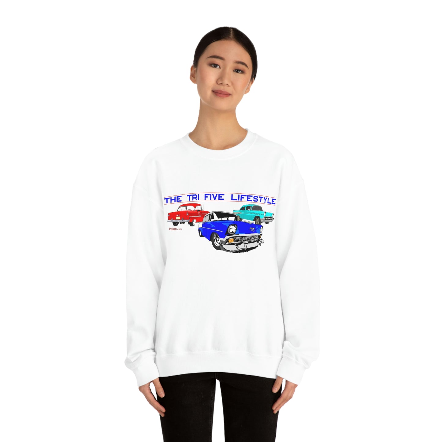 The Tri Five Lifestyle - Unisex Heavy Blend™ Crewneck Sweatshirt