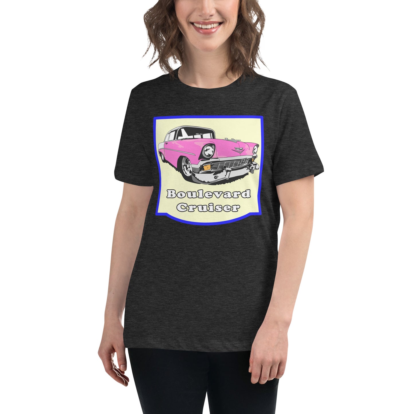 Pink 56 Cruiser Women's Relaxed T-Shirt