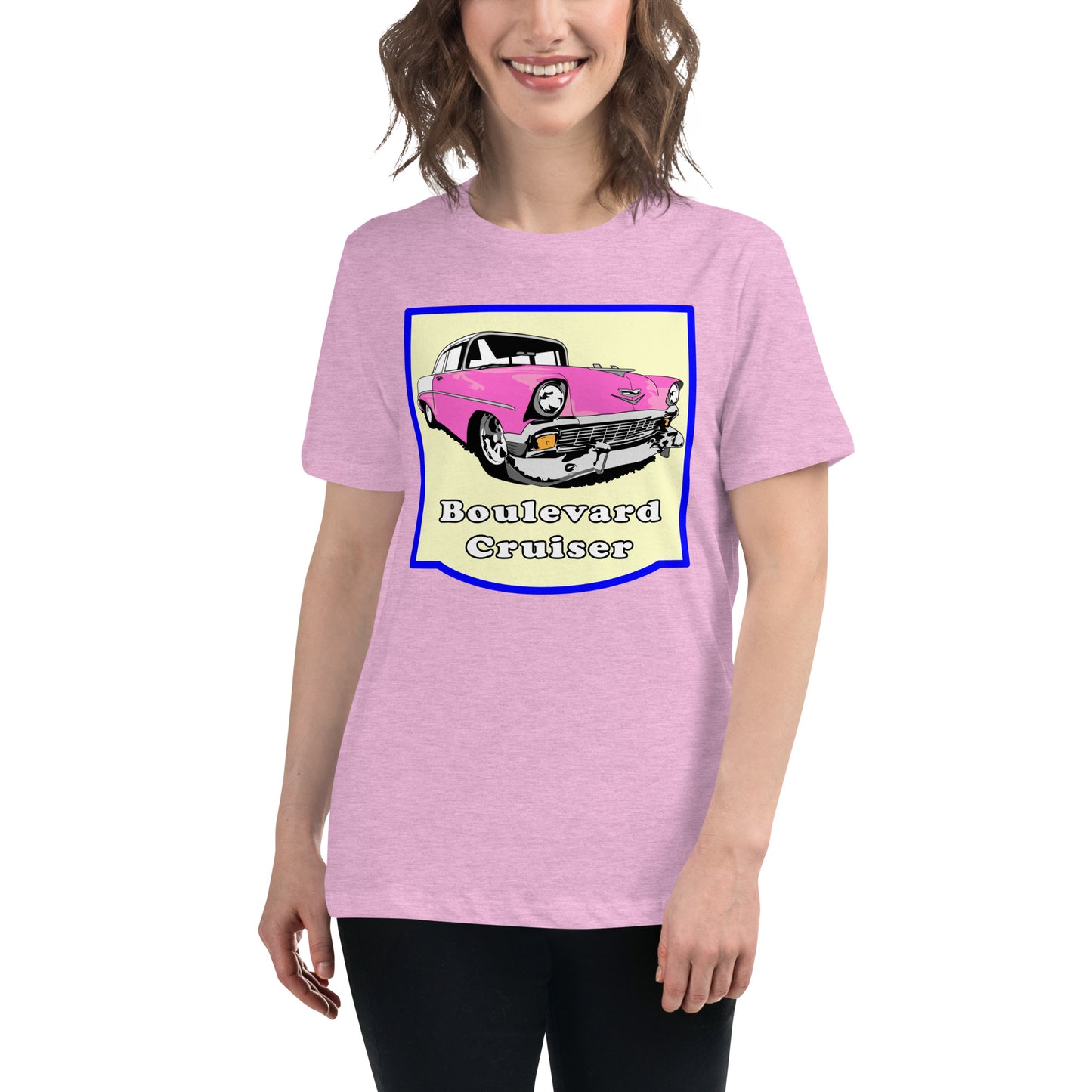 Pink 56 Cruiser Women's Relaxed T-Shirt